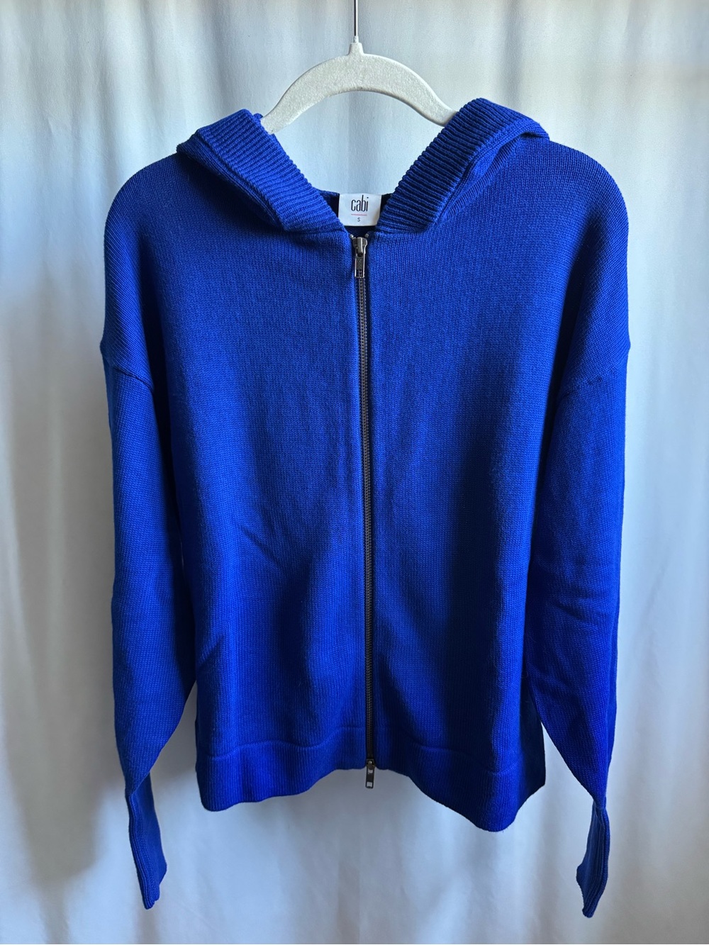 CAbi Dressed‎ Up Zip Sweater Hoodie - Size Small